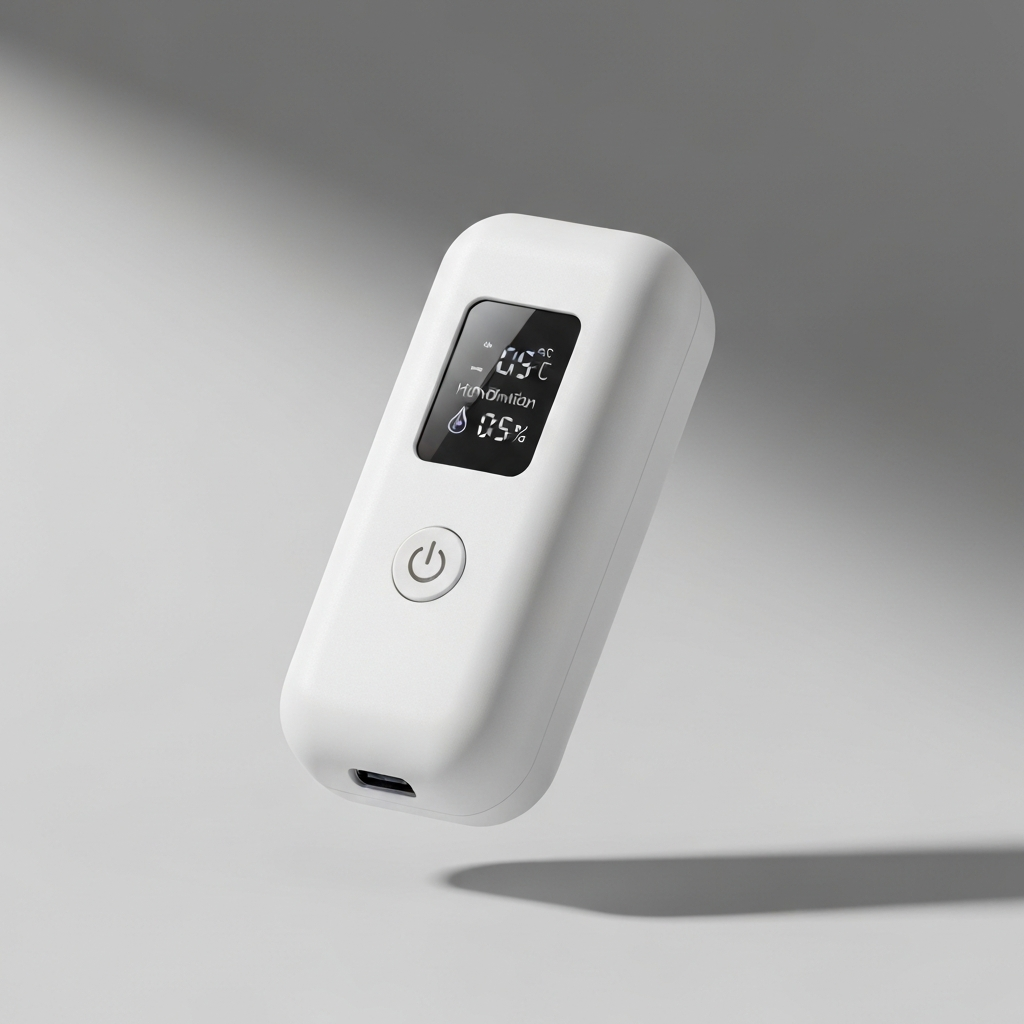 5-in-1 Portable Safety Detector — CO + Smoke + Air Quality