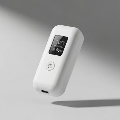 5-in-1 Portable Safety Detector — CO + Smoke + Air Quality