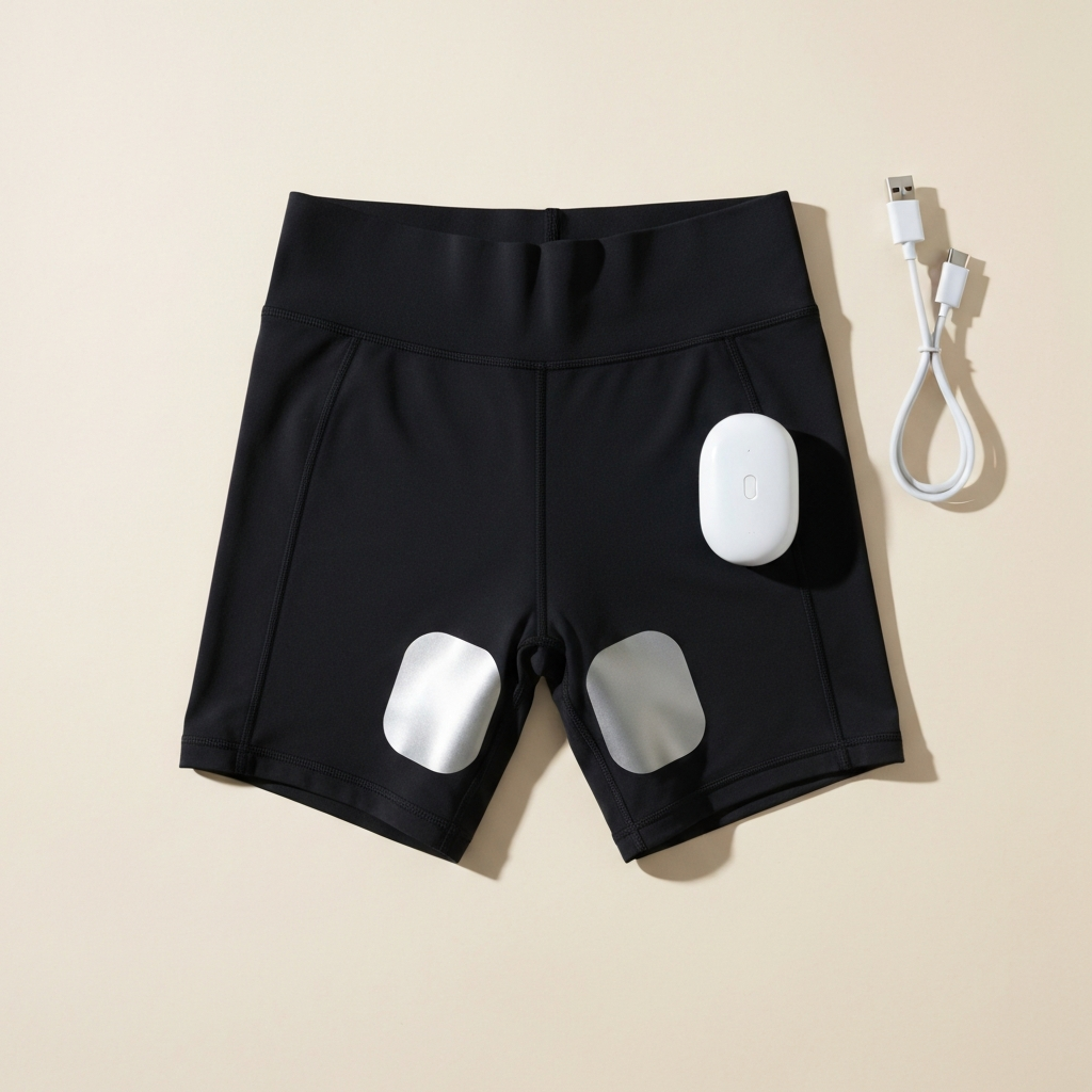EMS Booty Lift & Sculpt Shorts — 4-Mode Microcurrent Glute Sculpting