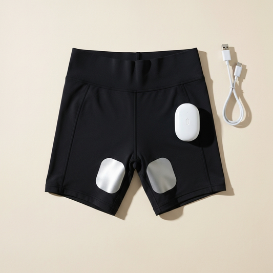 EMS Booty Lift & Sculpt Shorts — 4-Mode Microcurrent Glute Sculpting